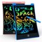 2 Pack LCD Writing Tablet, Colorful Toddler Drawing Pad Doodle Board Erasable, Educational Learning Toys Birthday Gifts for Boys Girls Age 3 4 5 6 7 8 (Blue & Pink)
